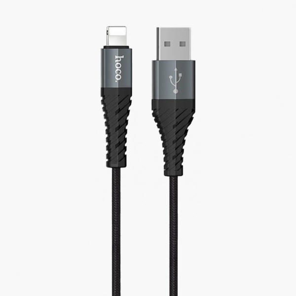 Кабель 8 pin Hoco X38 1m (черный)