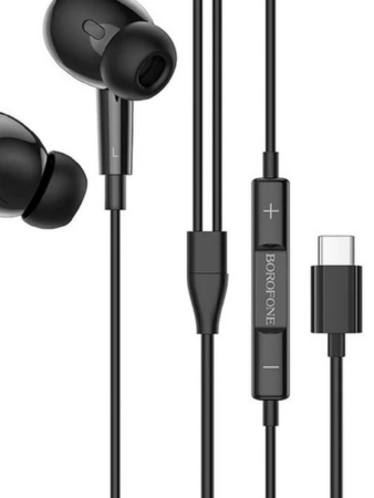 Наушники вакуумные Type-C Borofone BM30 Pro (черные)