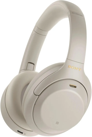 Беспроводные наушники Sony WH-1000XM4 серебристый