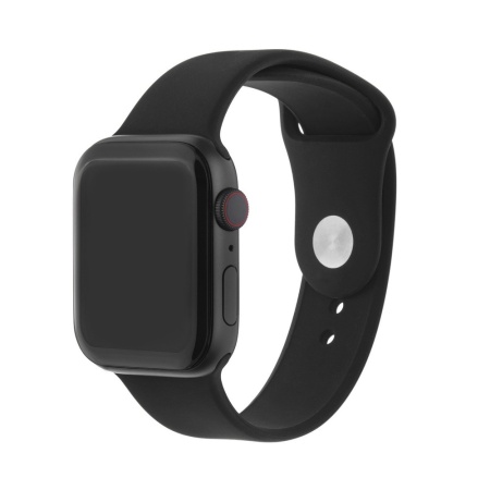 Силиконовый ремешок Defender LOOP для Apple Watch 42/44/45/49mm черный