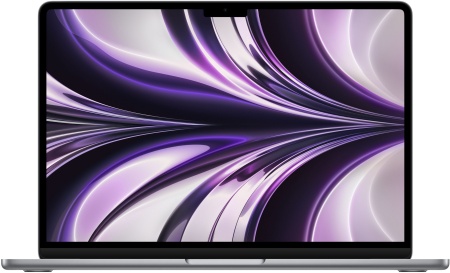 Ноутбук Apple Macbook Air 13 (M2, 8C CPU/10C GPU, 2022), 8 ГБ, 512 ГБ SSD, MLXX3, серый космос